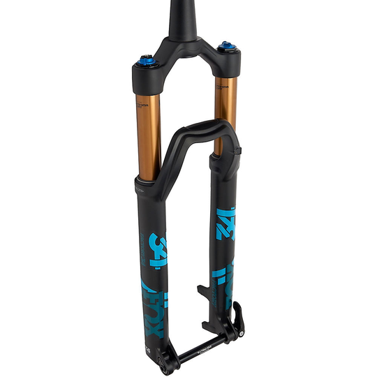 Fox Suspension 34 Float Factory Boost Fork 2019 - 120mm Travel - Black - Blue - Kashima, Black - Blue - Kashima