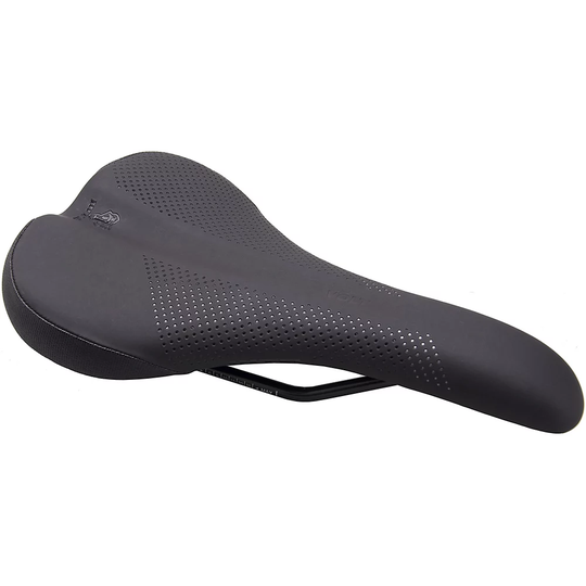 WTB Volt Steel Mountain Bike Saddle - Medium - 142mm Wide - Black, Black