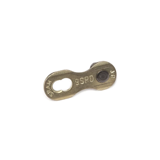 SRAM PowerLock Chain Connector - 9 Speed PowerLink} - Gold, Gold
