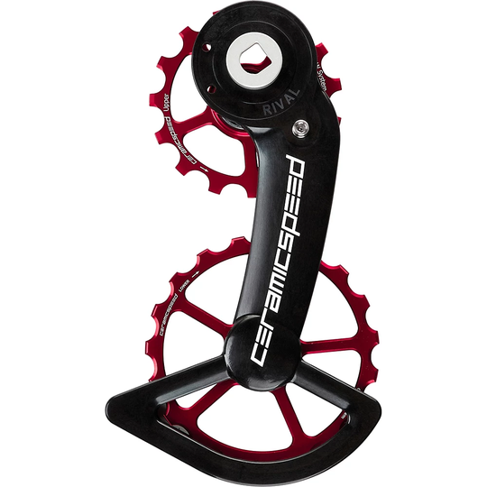 CeramicSpeed OSPW System SRAM Rival AXS - Non-Coated} - Red, Red