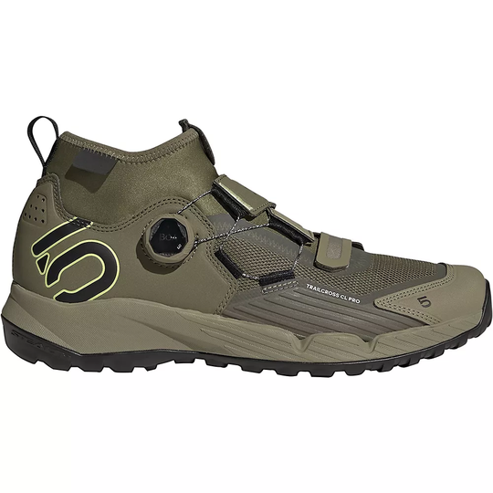 Five Ten Trailcross Pro Clip - In MTB Shoes AW22 - UK 6.5} - focus olive-core black-orbit green, focus olive-core black-orbit green