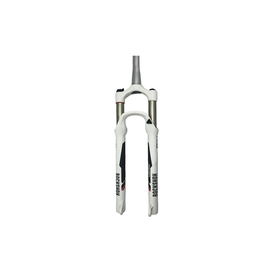 RockShox Reba RL Solo Air QR Fork - 100mm Travel - White-Red, White-Red