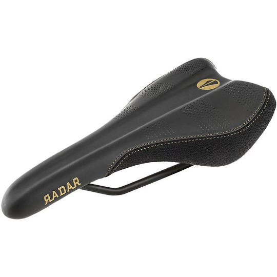 SDG Radar MTN Ti-Alloy Mountain Bike Saddle - 138mm Wide - Black-Tan, Black-Tan