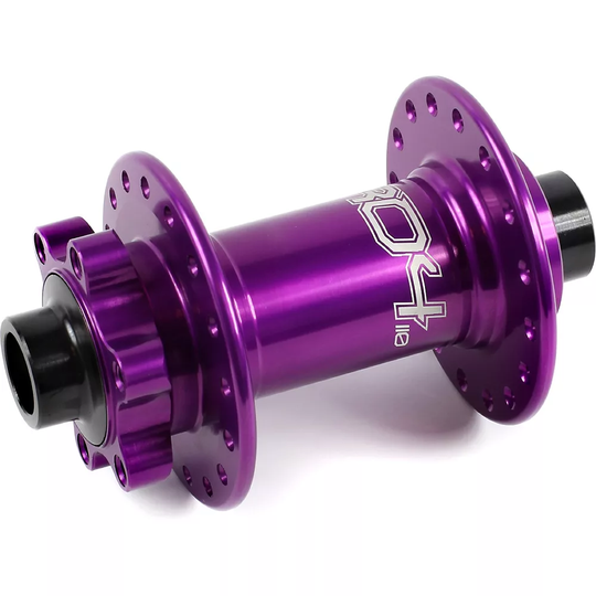Hope Pro 4 Mountain Bike Front Hub - 32h - 15mm x 110mm Axle} - Purple, Purple