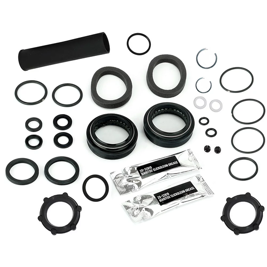 Manitou Mezzer Complete MTB Fork Rebuild Kit - Black, Black