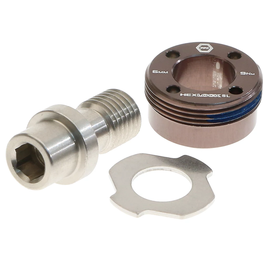 Manitou Hexlock SL Axle Dropout Hardware - Black, Black