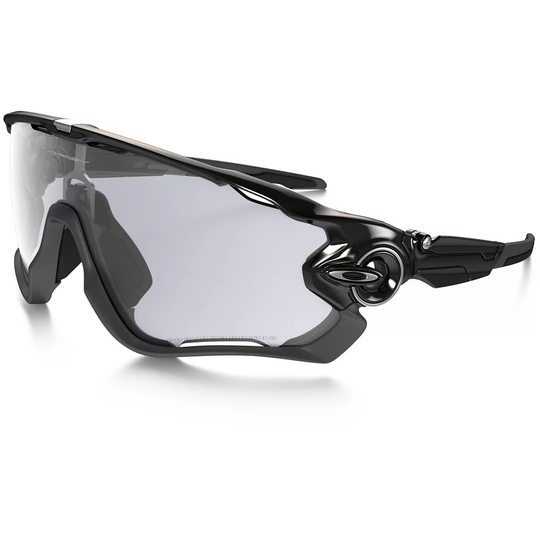 Oakley Jawbreaker Photocromatic Sunglasses - Polished Black, Polished Black