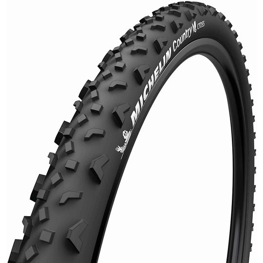 Michelin Country Cross Bike Tyre - Wire Bead - Black, Black