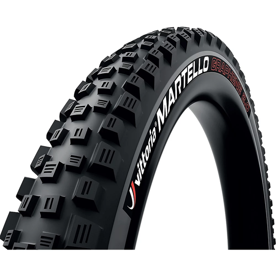 Vittoria Martello G2.0 Mountain Bike Tyre (TNT) - Folding Bead - Anth - Black - Black, Anth - Black - Black