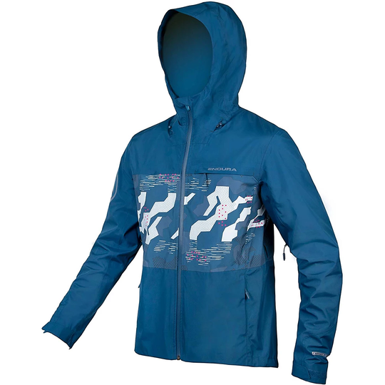 Endura SingleTrack Jacket II - L} - Blueberry, Blueberry