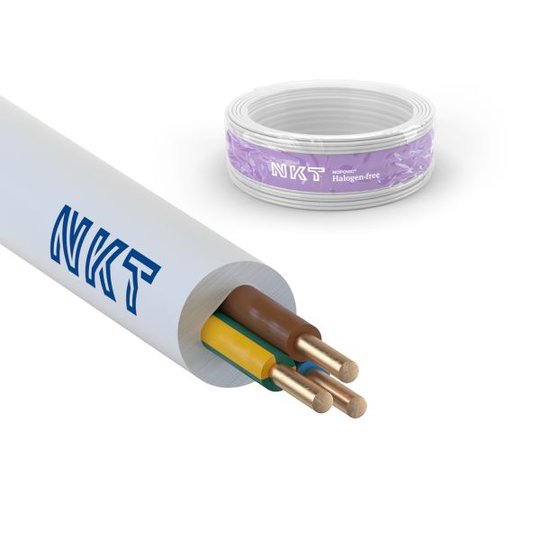 NKT EXQ XTRA Asennuskaapeli 3G1,5 mm², 300/500 V 100 m, rengas