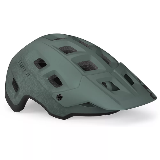 MET Terranova MTB Helmet 2020 - L} - Sage Green Black, Sage Green Black