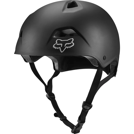 Fox Racing Flight Sport Hardshell MTB Helmet - M} - Black, Black