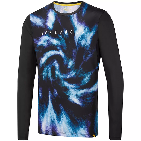 Nukeproof Blackline Long Sleeve Jersey (Tie Dye) - S}, Tie Dye