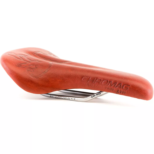 Chromag Trailmaster LTD Mountain Bike Saddle - 140mm Wide - Chilli, Chilli