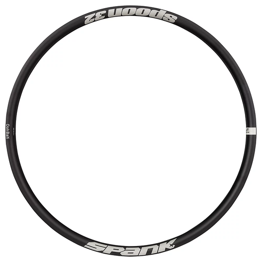 Spank Spoon 32 Mountain Bike Rim - 32 Holes - Black, Black