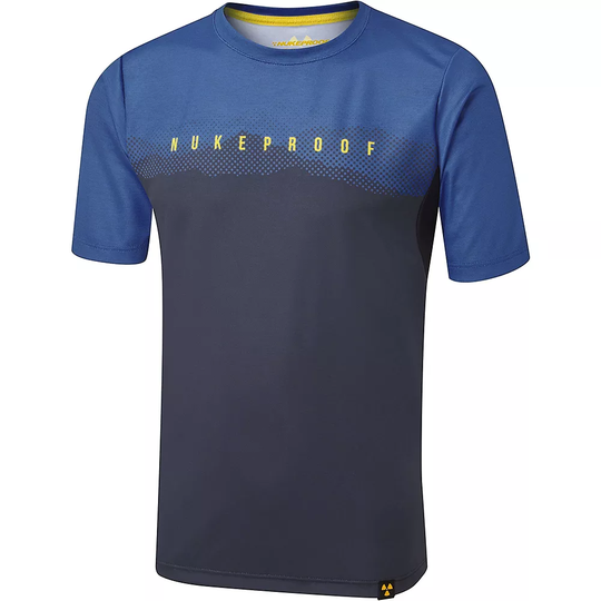 Nukeproof Blackline Youth Short Sleeve Jersey - 8-10 Years} - Vallarta Blue, Vallarta Blue