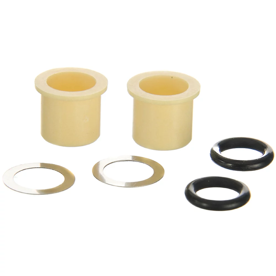 Spank SPIKE MTB Pedal Bushing Replacement Kit - Silver, Silver