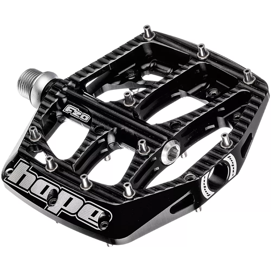Hope F20 Flat Pedals - Black, Black