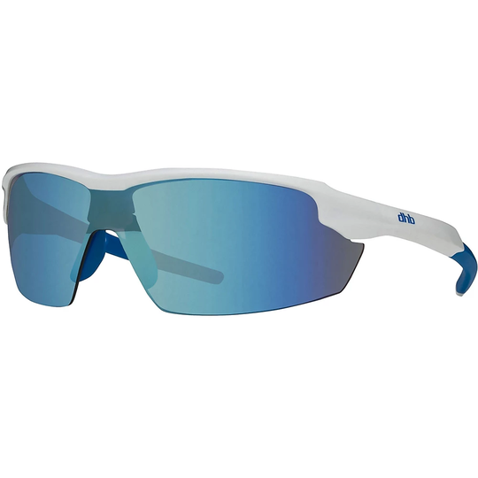 dhb Omnicron Triple Lens Sunglasses - White-Blue, White-Blue