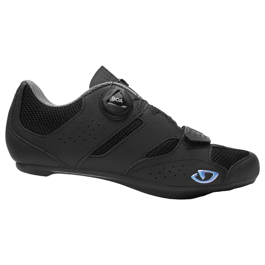 Giro Savix II Women's Road Shoes - EU 40} - Black, Black