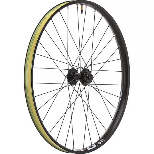 SRAM MTH 716 on WTB ST i35 TCS Front Wheel - 15x110mm Boost - Black, Black