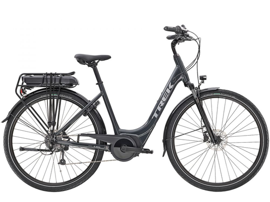 Trek Verve+ 1 Lowstep 500Wh 2022 - Solid Charcoal M
