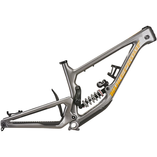 Nukeproof Giga 297 Carbon MTB Frame (Push Shock) - Silver - S}, Silver