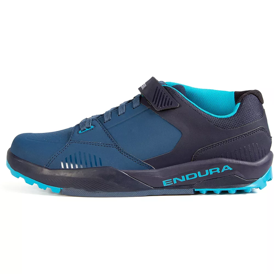 Endura MT500 Burner Flat MTB Shoe - UK 10.5} - Navy, Navy