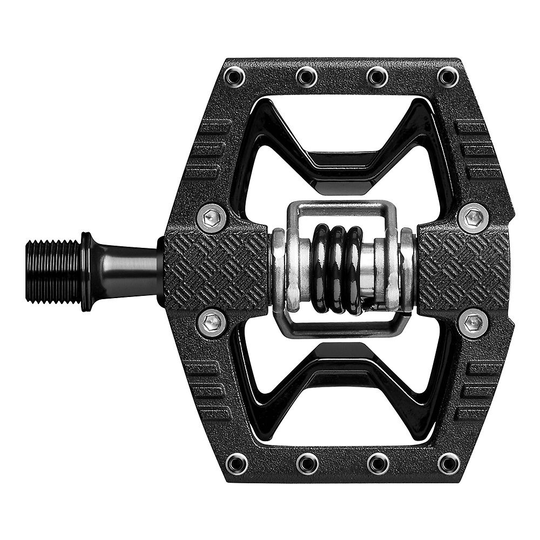 crankbrothers Doubleshot 3 Clipless MTB Pedals - Black, Black