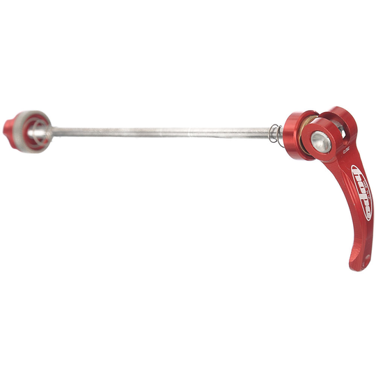 Hope Quick Release Rear Steel MTB Skewer - 130mm} - Red, Red