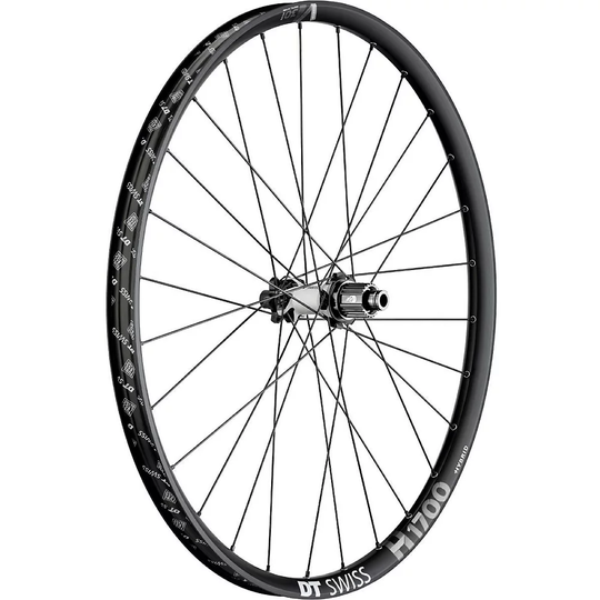DT Swiss H1700 Spline 30 Boost Disc Rear Wheel - Black - Microspline 12 x 148mm}, Black