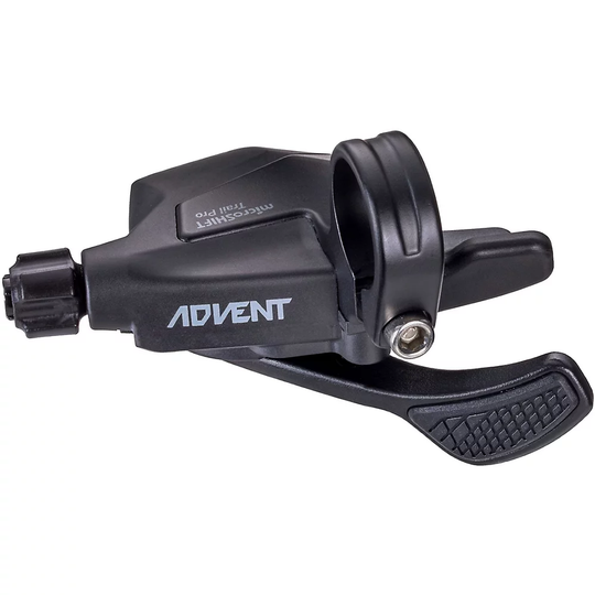 microSHIFT Advent M9295 9 Speed MTB Gear Shifter - Black - Clamp On}, Black