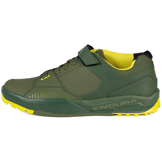 Endura MT500 Burner Flat MTB Shoe - UK 8.5} - Forest Green, Forest Green