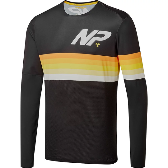 Nukeproof Blackline Race Long Sleeve Jersey - XL}, Black