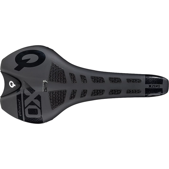 PROLOGO X Zero CPC MTB Saddle (Tirox Rails) - 128mm Wide - Black, Black