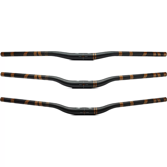 Nukeproof Horizon V2 Alloy Riser Bar (31.8mm) - Black - Copper, Black - Copper