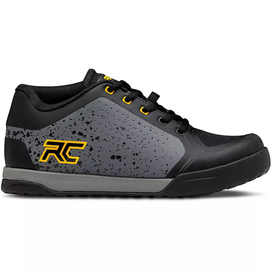 Ride Concepts Powerline Flat Pedal MTB Shoes SS22 - UK 12} - Black-Mandarin, Black-Mandarin