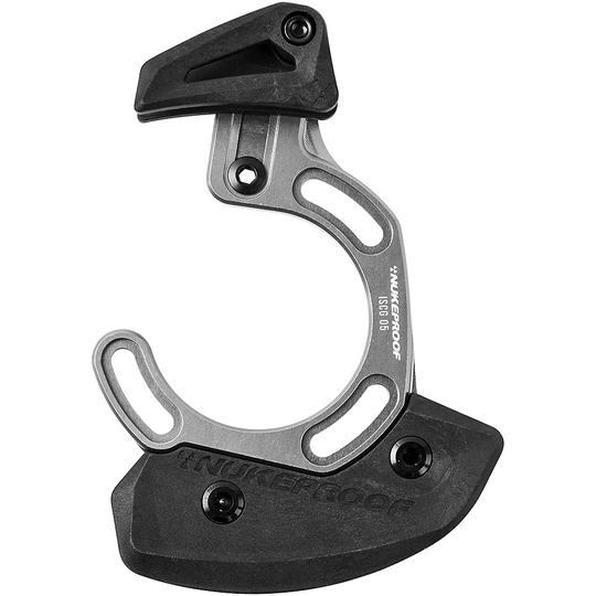 Nukeproof Chain Guide ISCG 05 Top Guide With Bash - Grey - Black - 28-36t}, Grey - Black