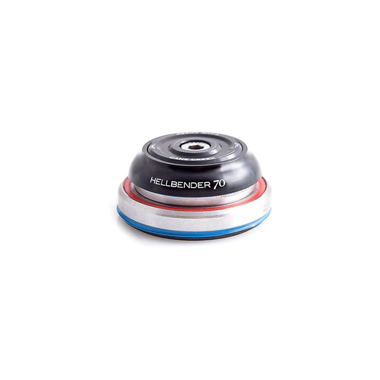 Cane Creek HELLBENDER 70 Tapered Headset - ZS44/EC44 Tapered - Black, Black