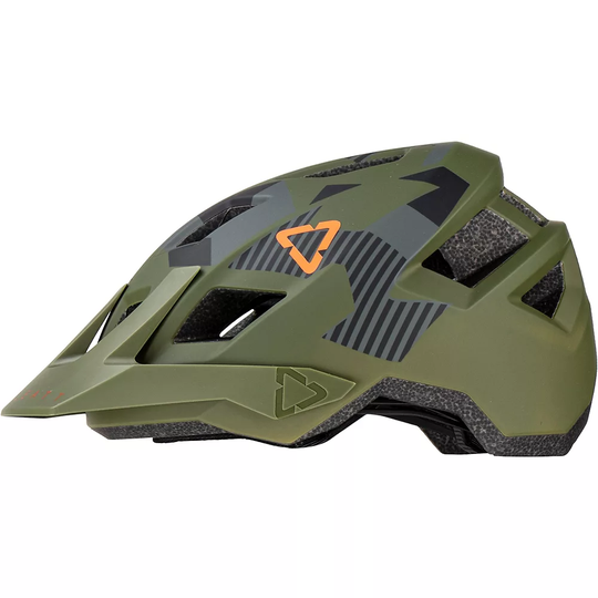 Leatt Junior MTB AllMtn 1.0 Helmet - XS} - Camo, Camo