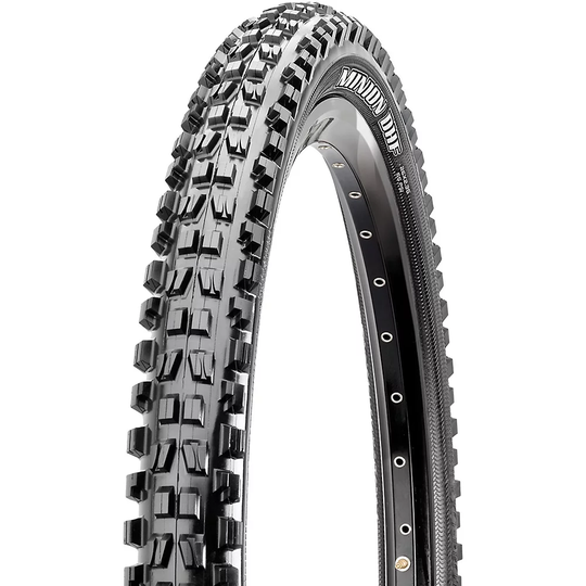 Maxxis Minion DHF MTB Tyre (3C-TR-DD) - Folding Bead - Black, Black