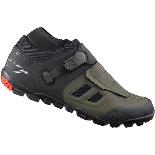 Shimano ME702 SPD Enduro MTB Shoes 2021 - EU 43} - Olive, Olive