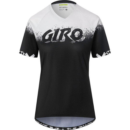 Giro Women's Roust Short Sleeve MTB Jersey - XS} - Black Sintra, Black Sintra