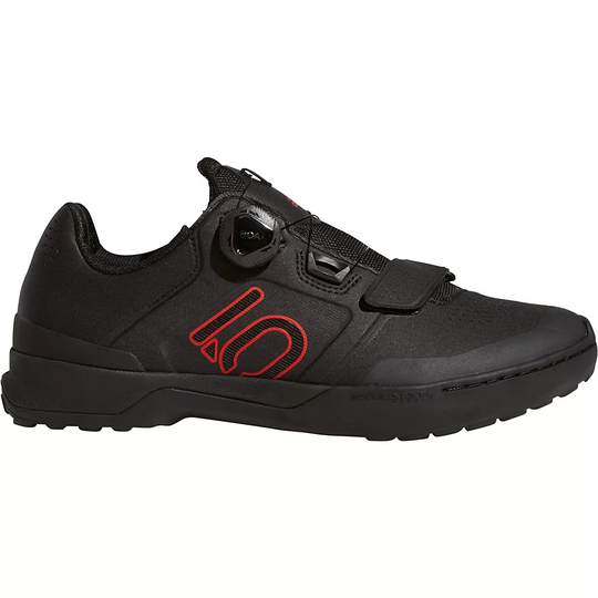 Five Ten Kestrel Pro Boa MTB Shoes - UK 11.5} - Black-Red-Grey, Black-Red-Grey