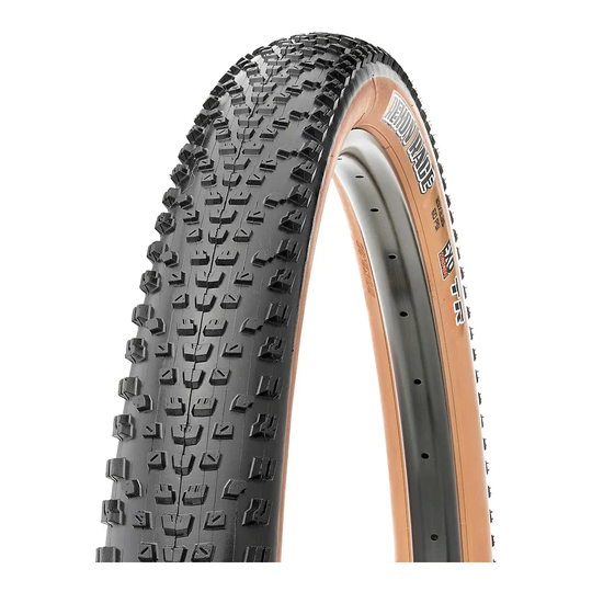 Maxxis Rekon Race MTB Tyre - EXO - TR - Folding Bead - Skinwall, Skinwall