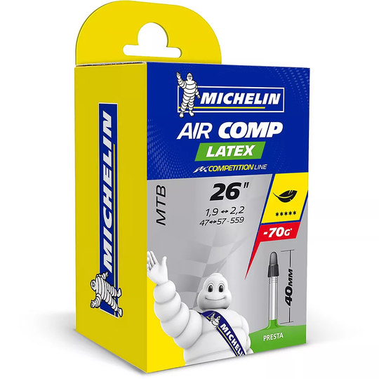Michelin C4 AirComp Latex MTB Inner Tube - 26"}