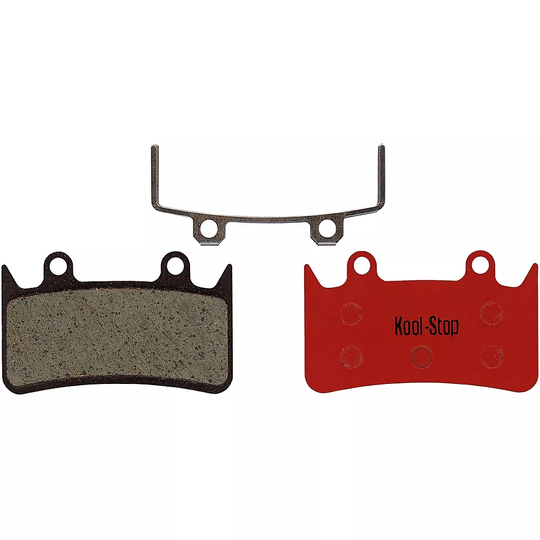 Kool Stop D520 Hope Mono 6 Titanium MTB Disc Pads - Organic} - Black, Black