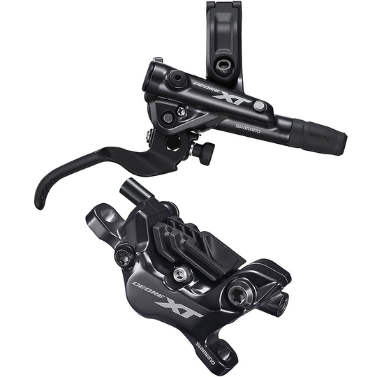 Shimano XT MT8120 Front Hydraulic Disc Brake - 850mm Resin - Black, Black