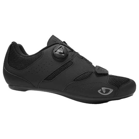 Giro Savix II Road Shoes - EU 46} - Black, Black